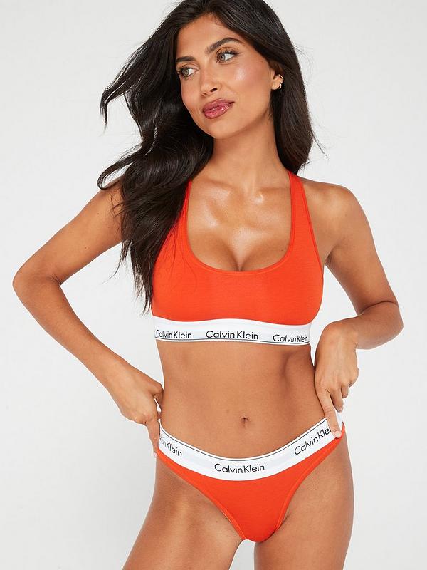 Calvin Klein Modern Cotton Thong | Urban Outfitters New Zealand Official  Site