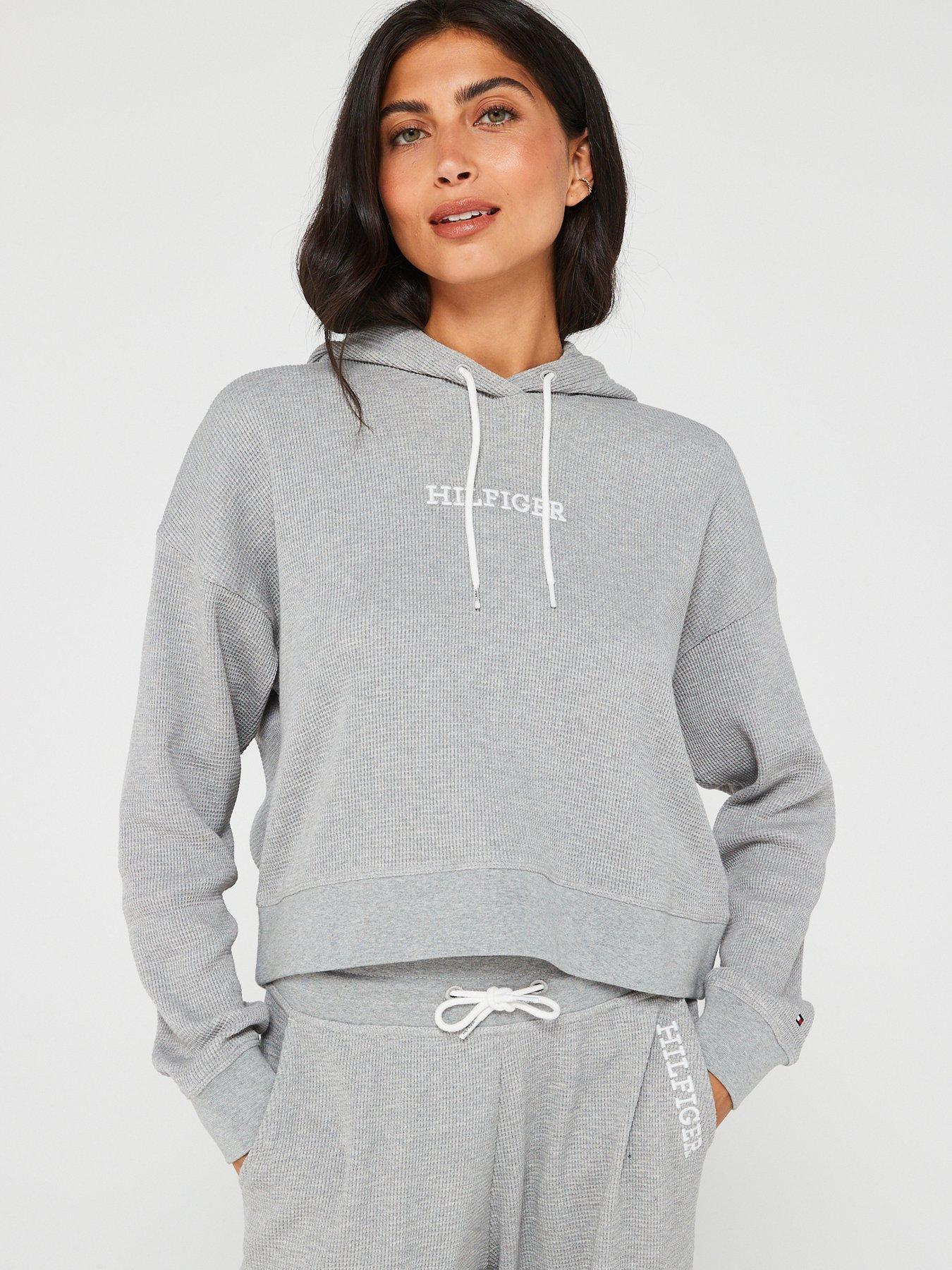 Logo Lounge Hoodie Grey