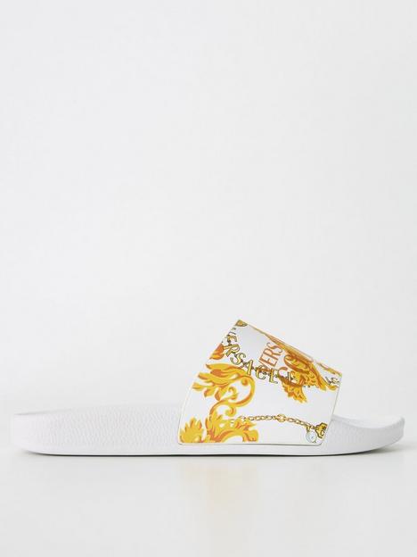 versace-jeans-couture-baroque-print-logo-sliders-whitegold