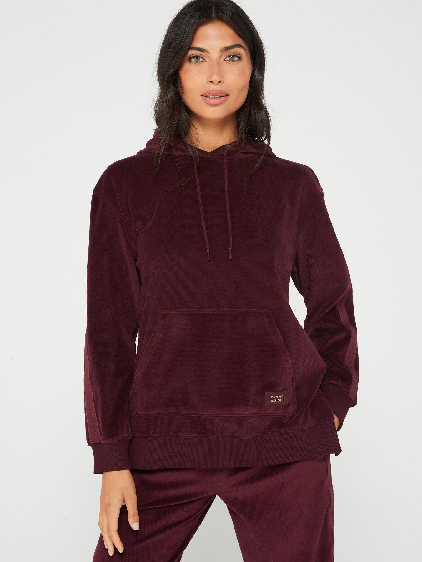 Tommy hilfiger velour store hoodie