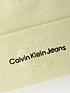  image of calvin-klein-jeans-mono-embroidered-logo-beanie-green