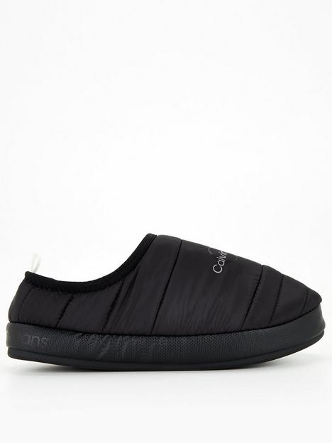 calvin-klein-jeans-padded-logo-home-slipper-black