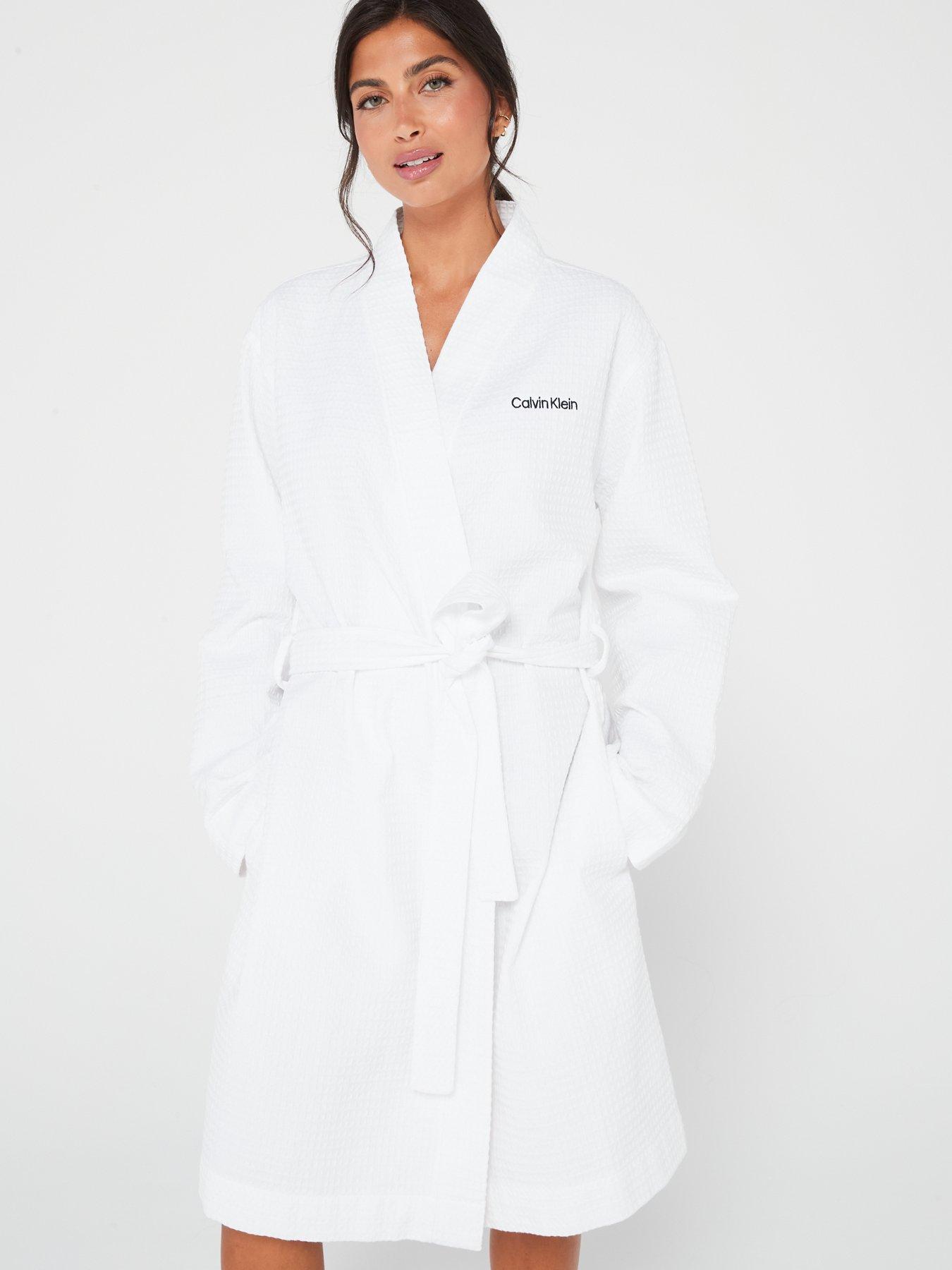 White calvin shop klein robe