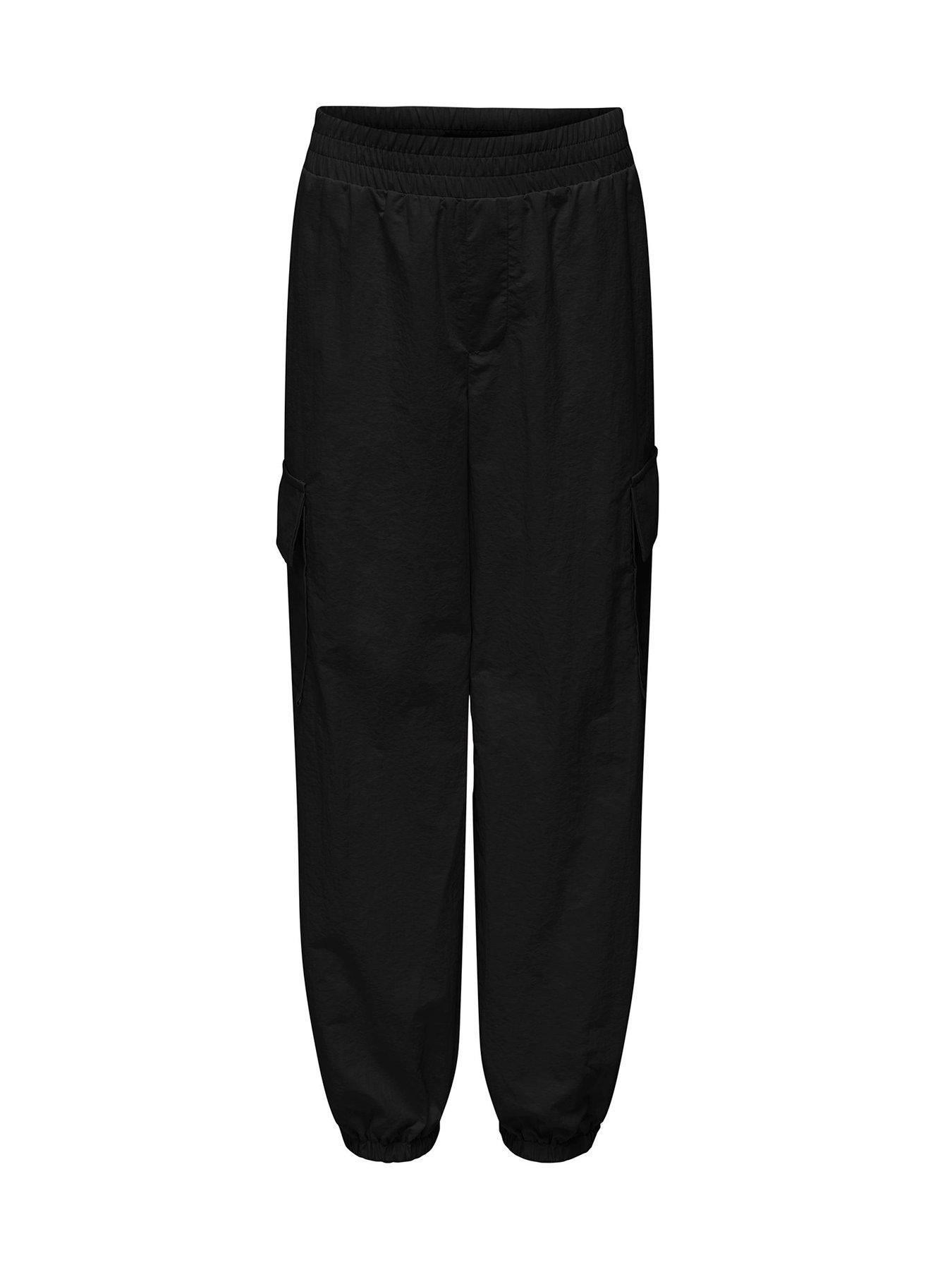 undefined Girls Echo Cargo Trousers - Black