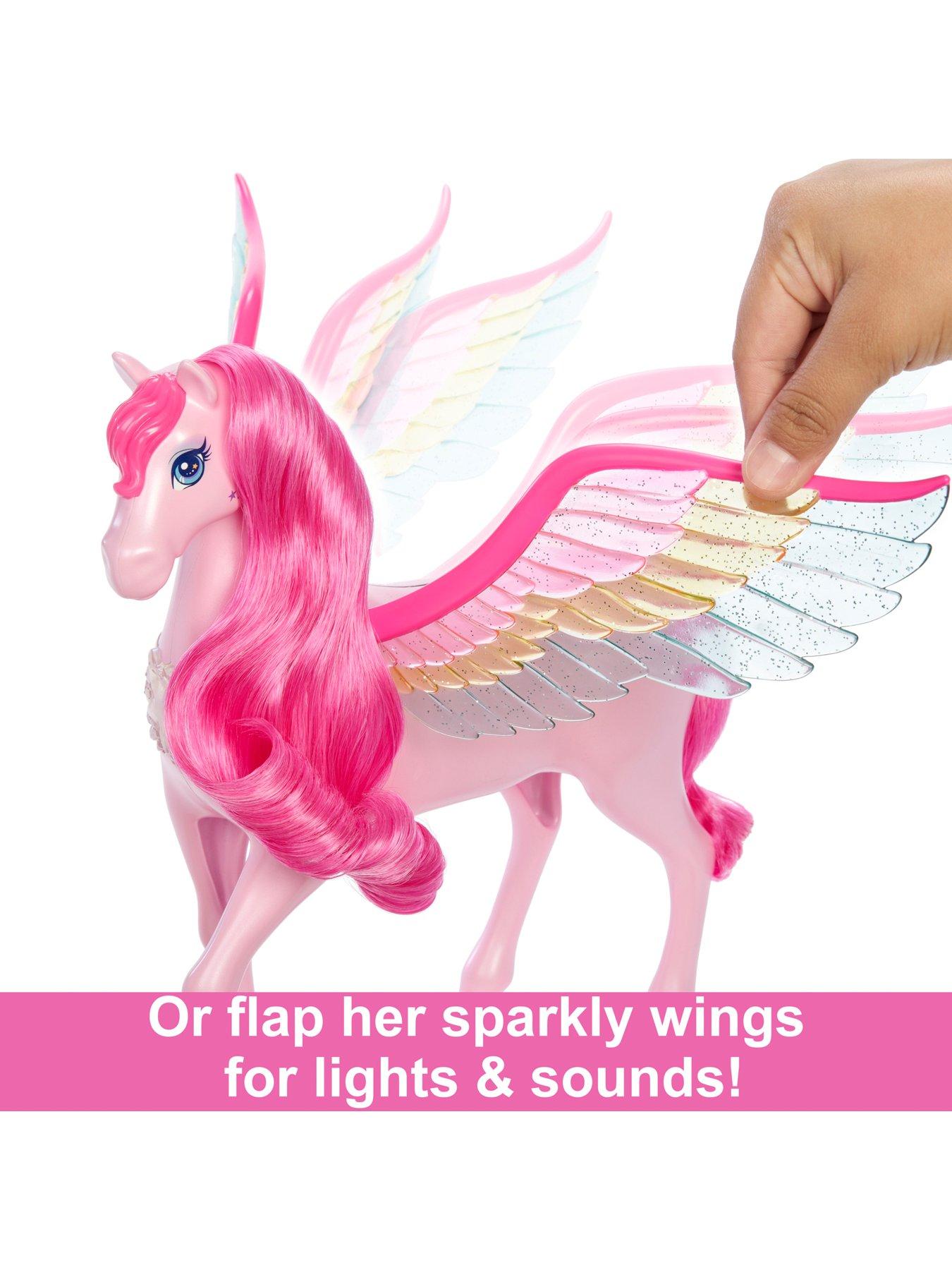 Barbie unicorn horse outlet toy