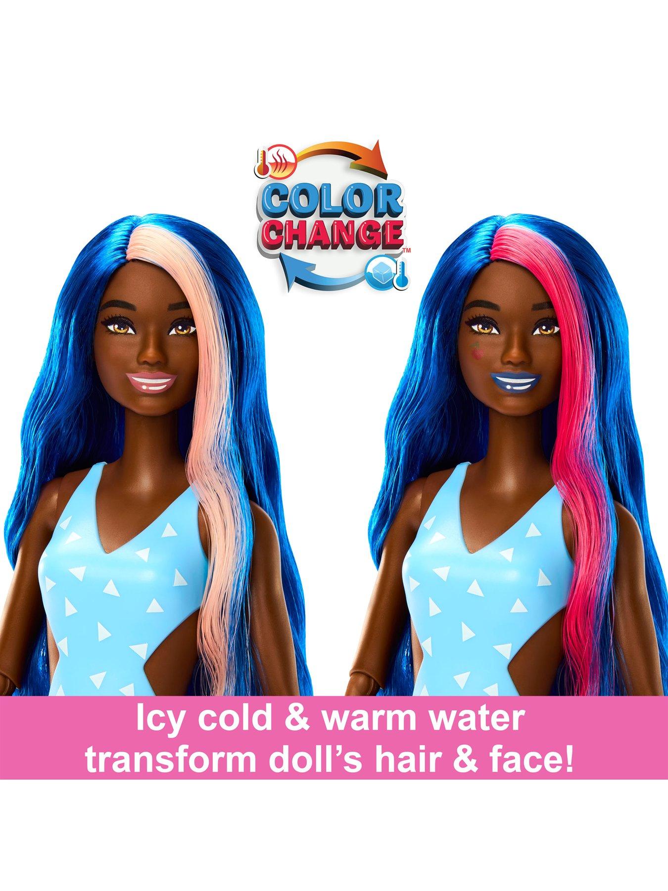 Barbie color changing online doll