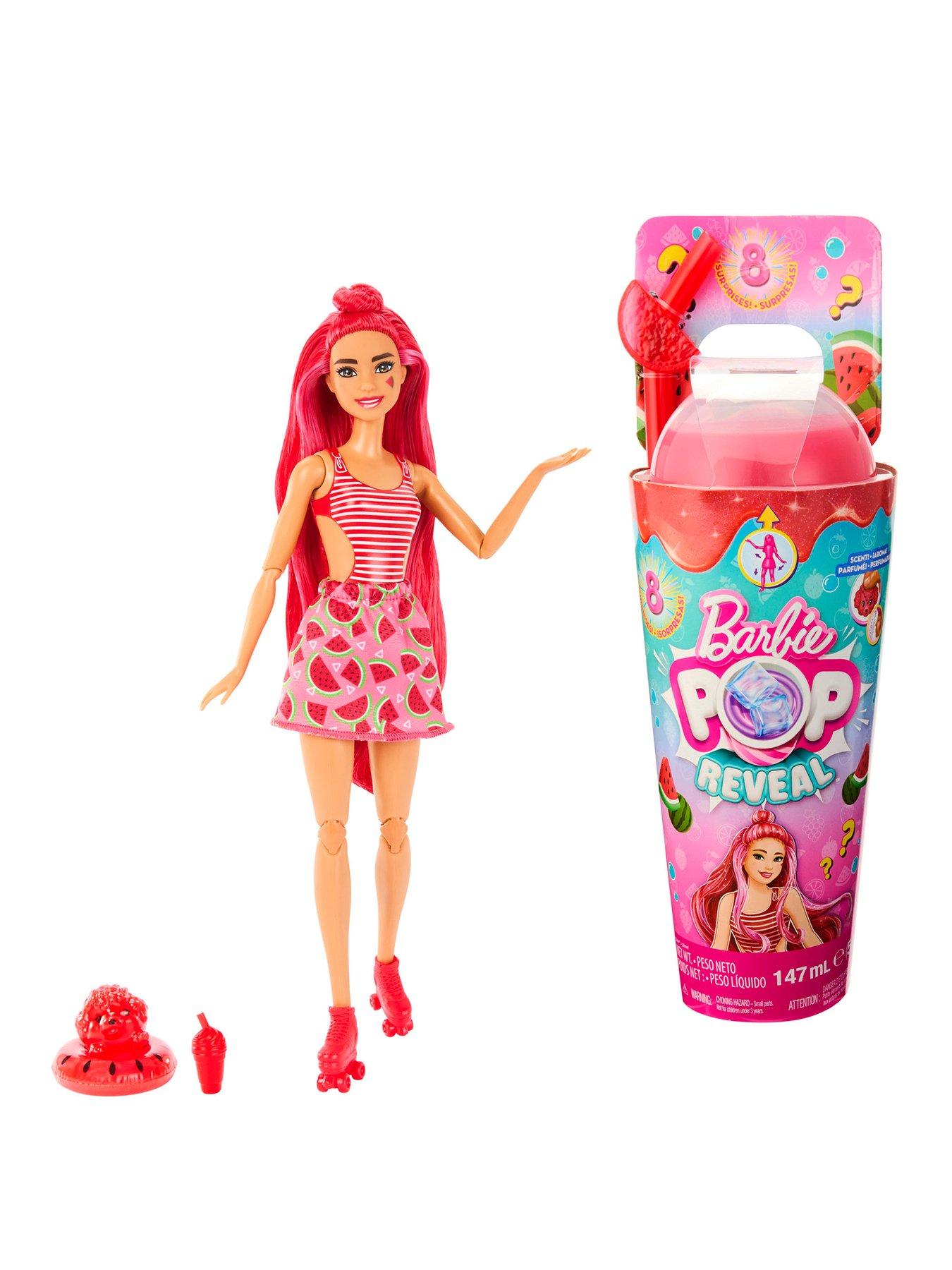 Barbie Pop Reveal Fruit Series - Strawberry Lemonade Scented Doll