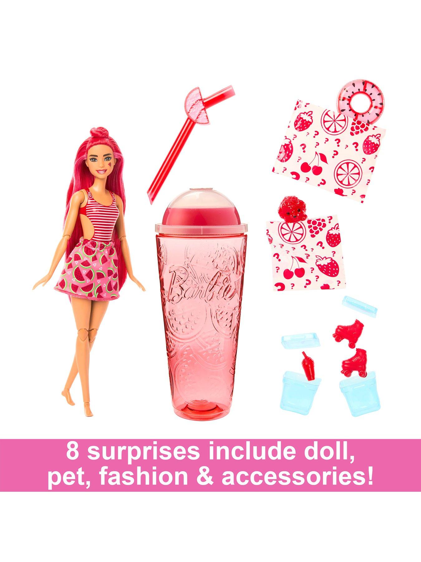 Surprise best sale barbie reveal