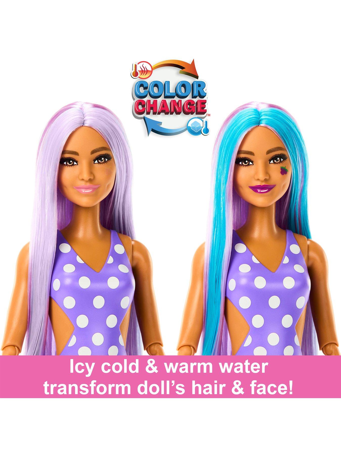 Barbie water changing online doll