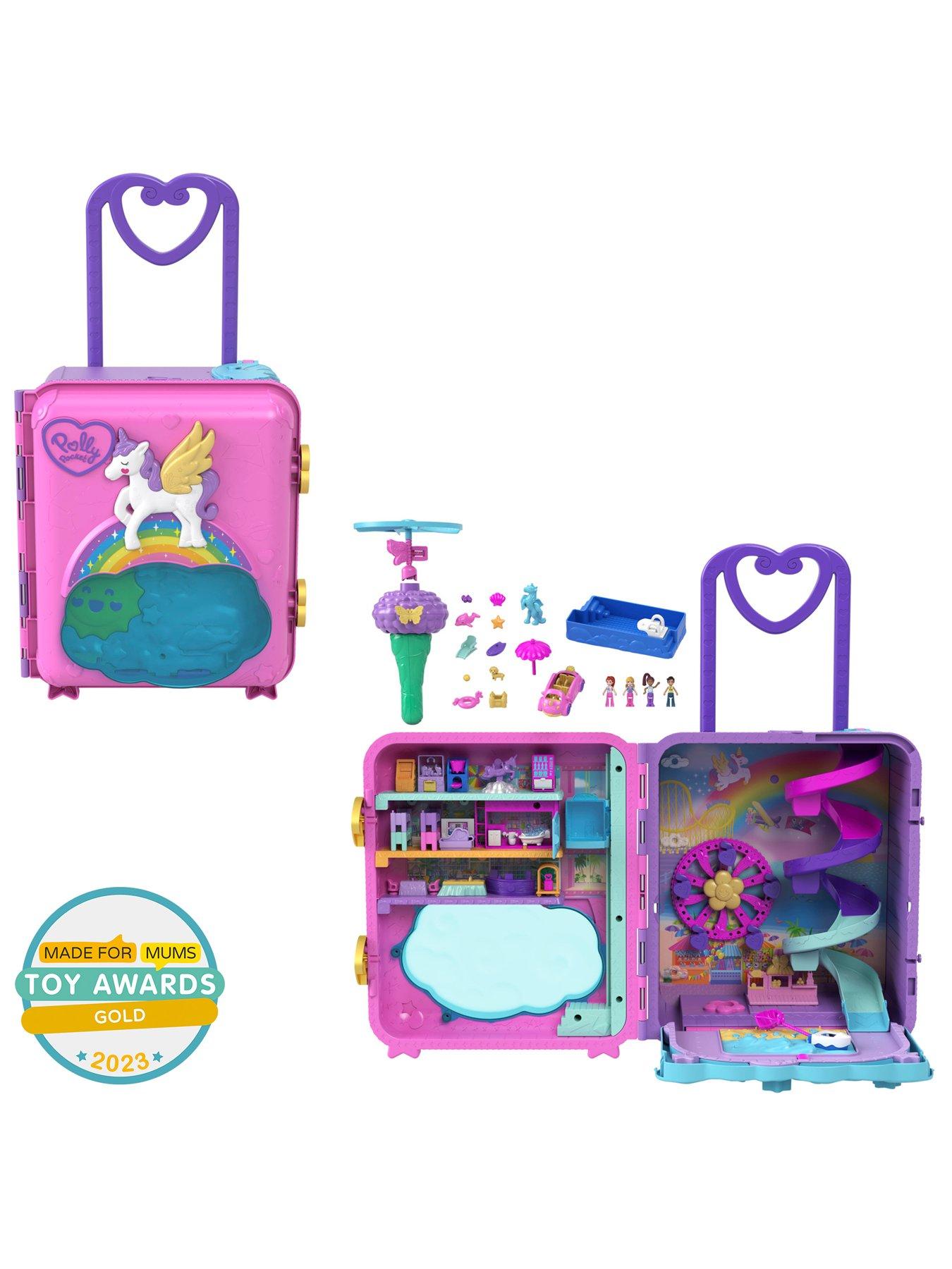 Polly pocket store suitcase house