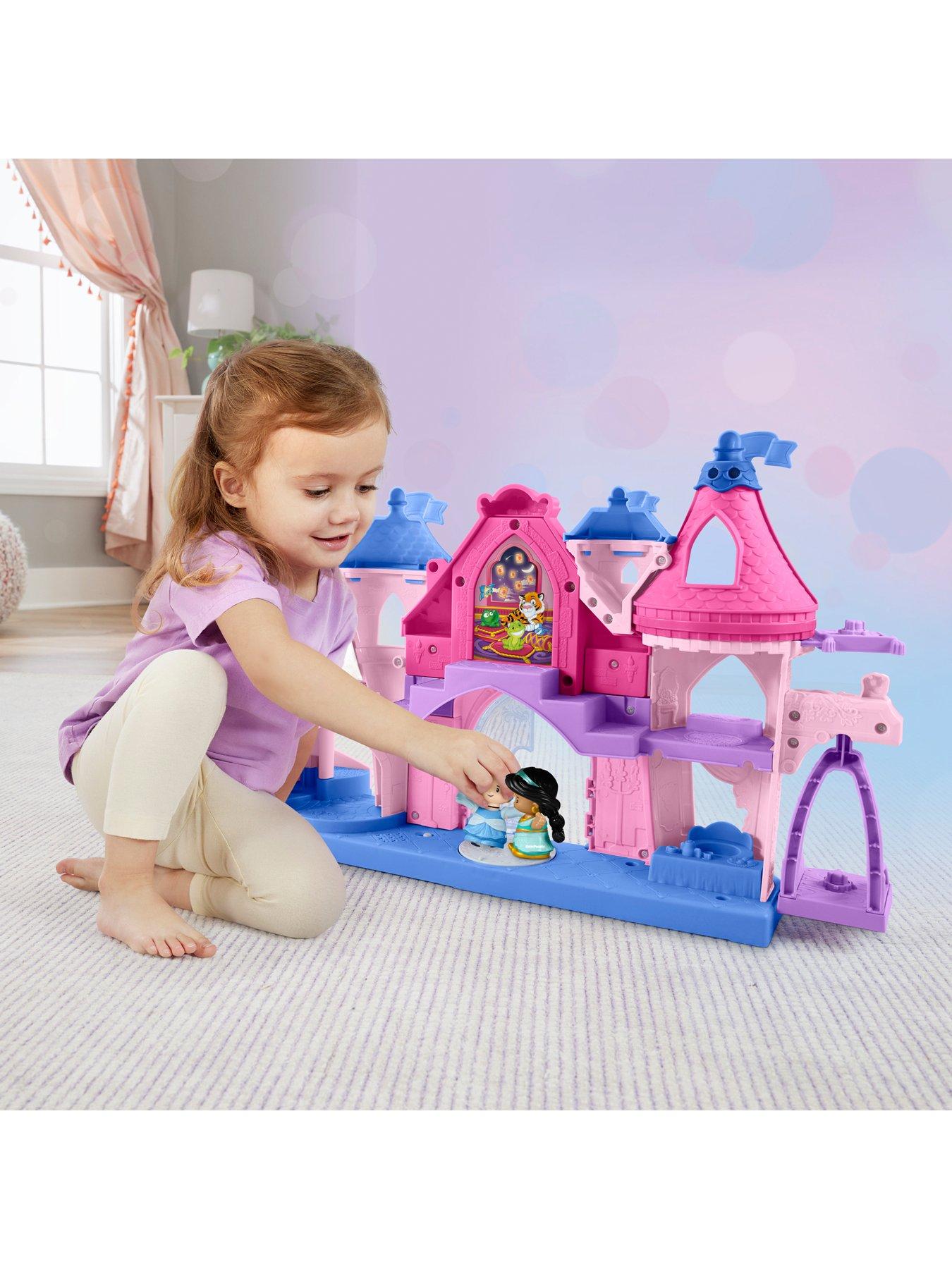 Fisher-Price Little People Disney Princess Magical Lights & Dancing Castle