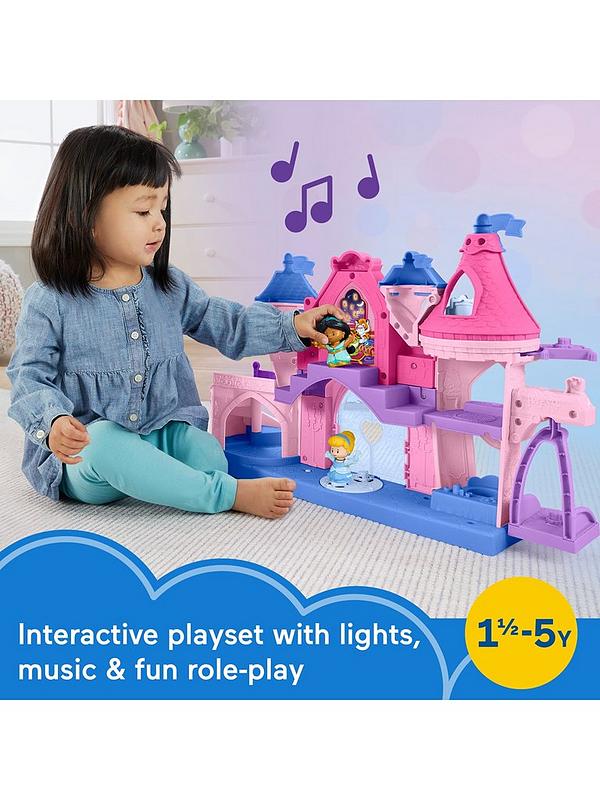 Image 3 of 7 of Fisher-Price Little People&nbsp;Disney Princess&nbsp;Magical Lights &amp; Dancing Castle