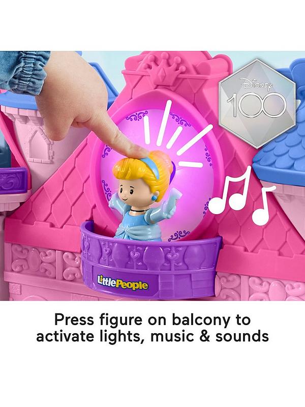 Image 4 of 7 of Fisher-Price Little People&nbsp;Disney Princess&nbsp;Magical Lights &amp; Dancing Castle