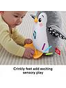 Image thumbnail 6 of 7 of Fisher-Price Flap &amp; Wobble Penguin Newborn Musical Toy