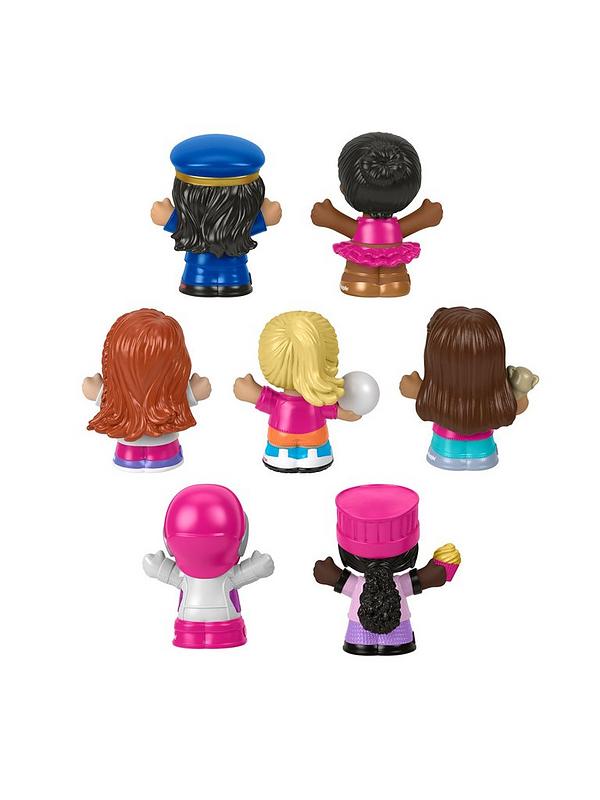 Image 4 of 6 of Fisher-Price Little People&nbsp;Barbie You Can Be Anything Figure Pack