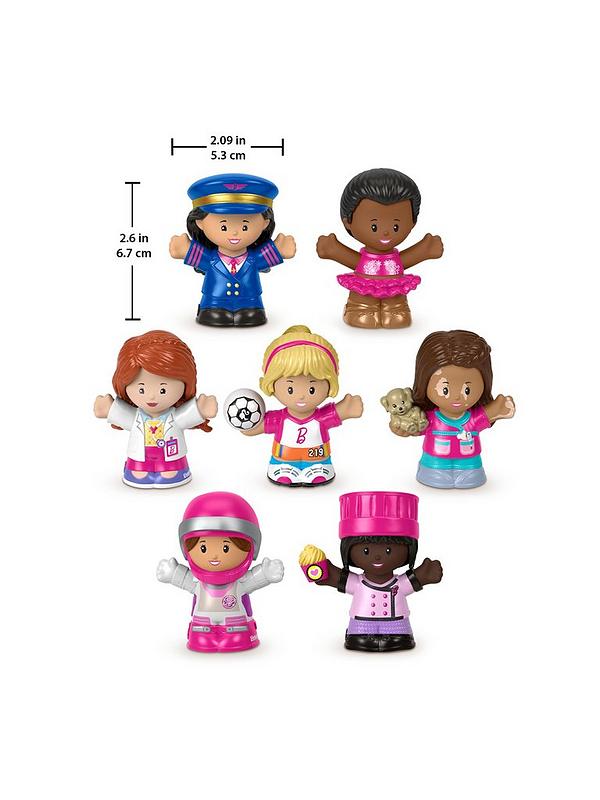 Image 5 of 6 of Fisher-Price Little People&nbsp;Barbie You Can Be Anything Figure Pack