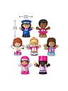 Image thumbnail 5 of 6 of Fisher-Price Little People&nbsp;Barbie You Can Be Anything Figure Pack