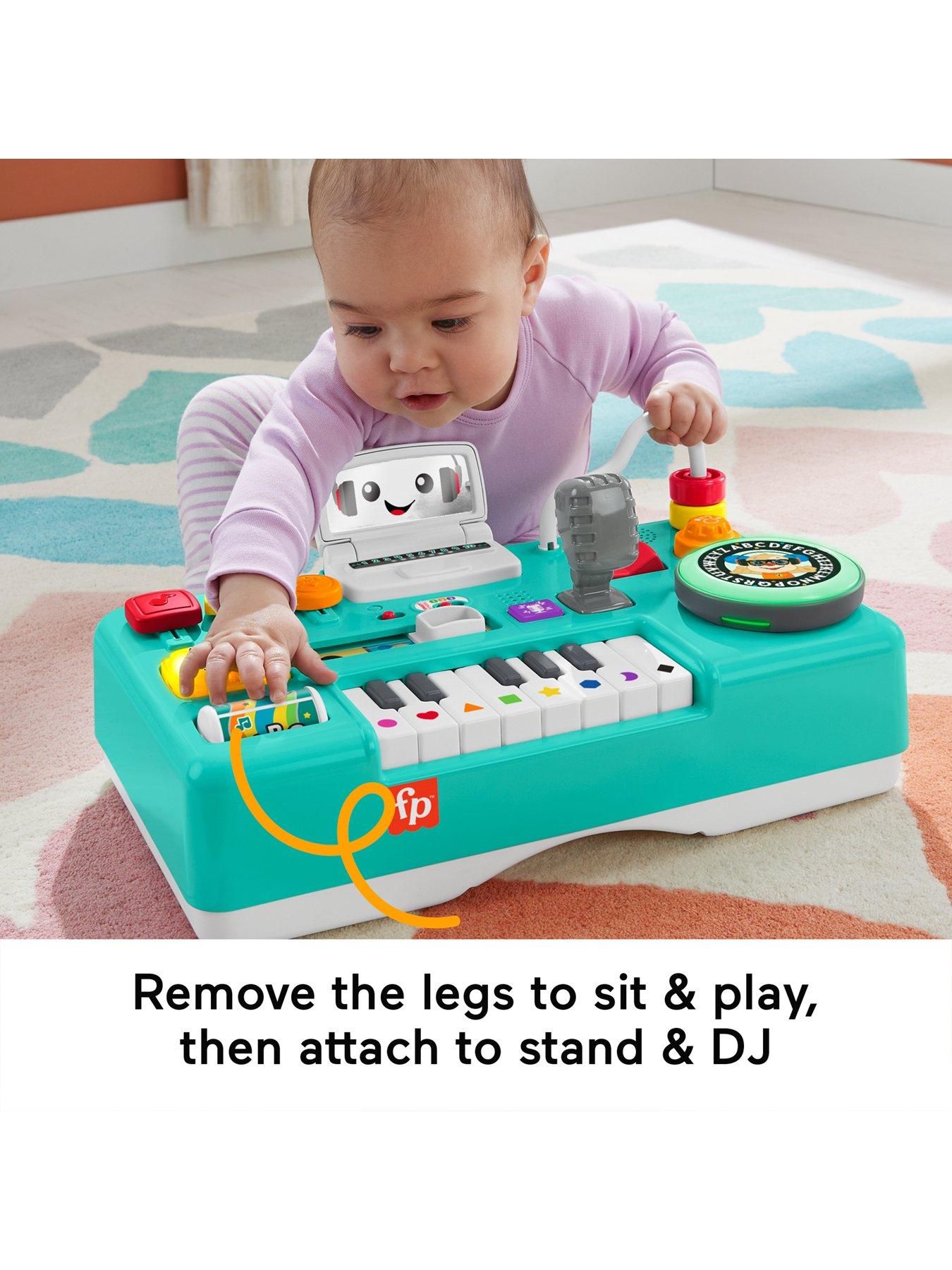 Musical Piano Toy for 1-3 Years Old Toddlers with Keyboard Note, DJ Mixer  and Light-Up Buttons - Educational and Fun for Both Boys and Girl