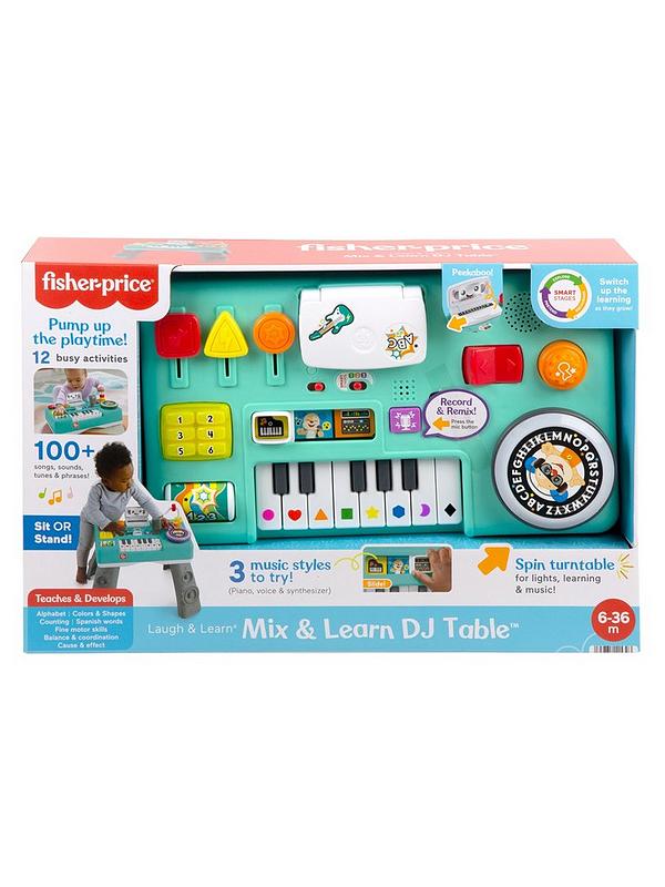 Image 7 of 7 of Fisher-Price Mix &amp; Learn DJ Table Musical Activity Toy
