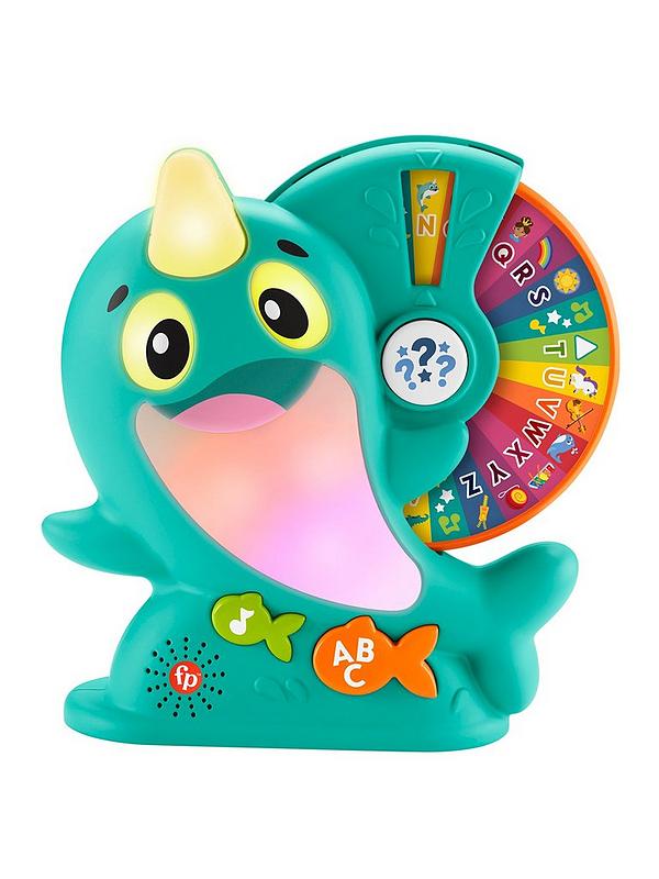 Image 2 of 7 of Fisher-Price Linkimals Narwhal Musical Learning Toy