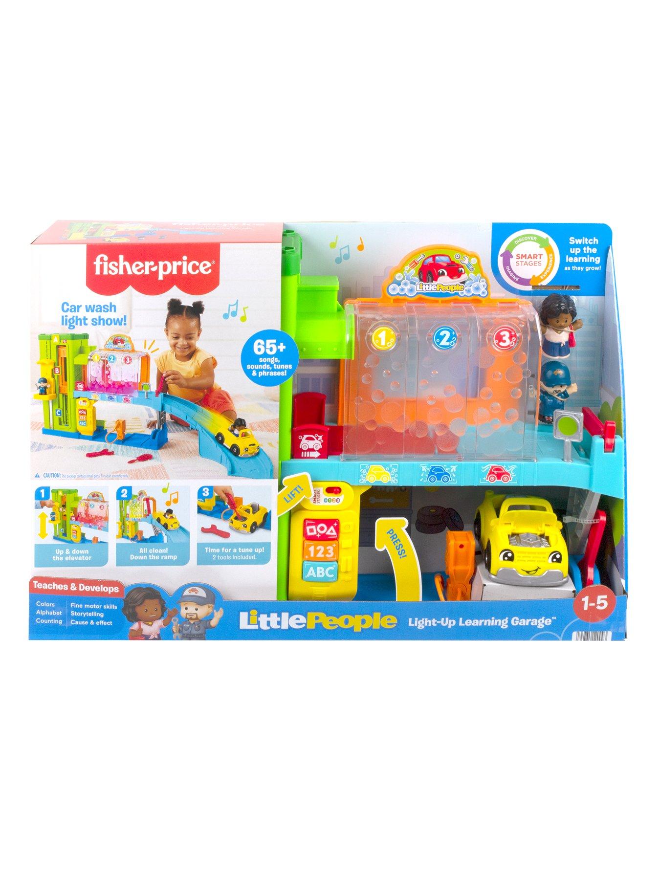 Fisher Price Little People Light Up Learning Garage Very