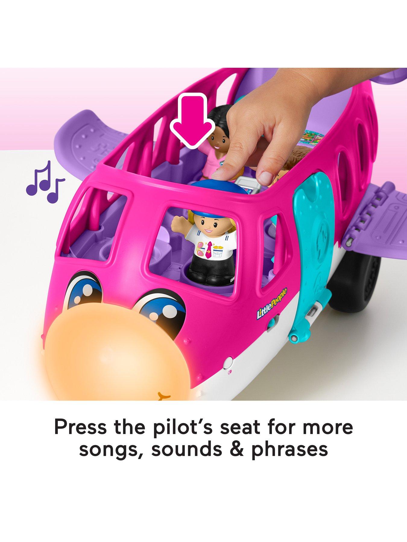 Fisher Price Little People Barbie Dream Plane Very