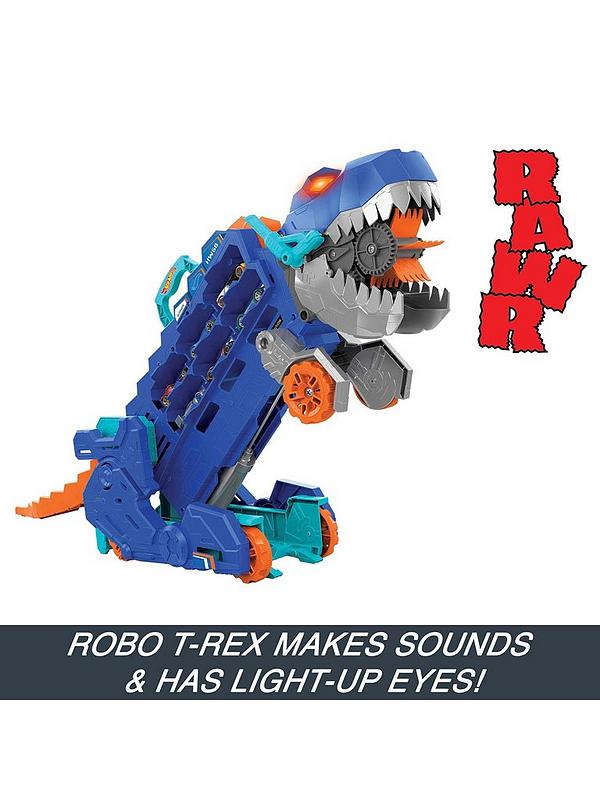 Image 7 of 7 of Hot Wheels City Ultimate T-Rex Transporter Playset