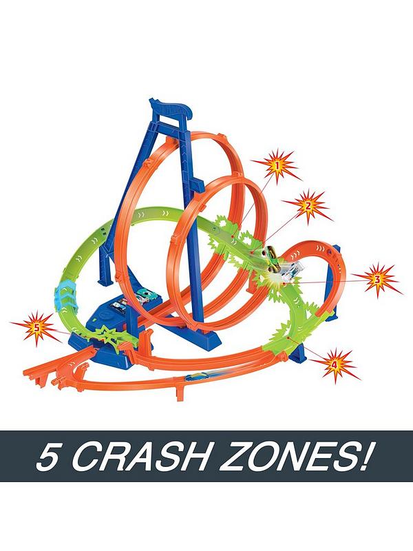 Image 4 of 6 of Hot Wheels Action Epic Crash Dash Playset