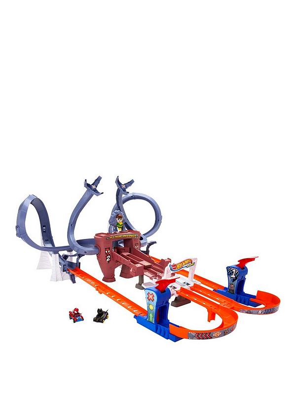 Image 2 of 7 of Hot Wheels RacerVerse Spider-Man Track Playset