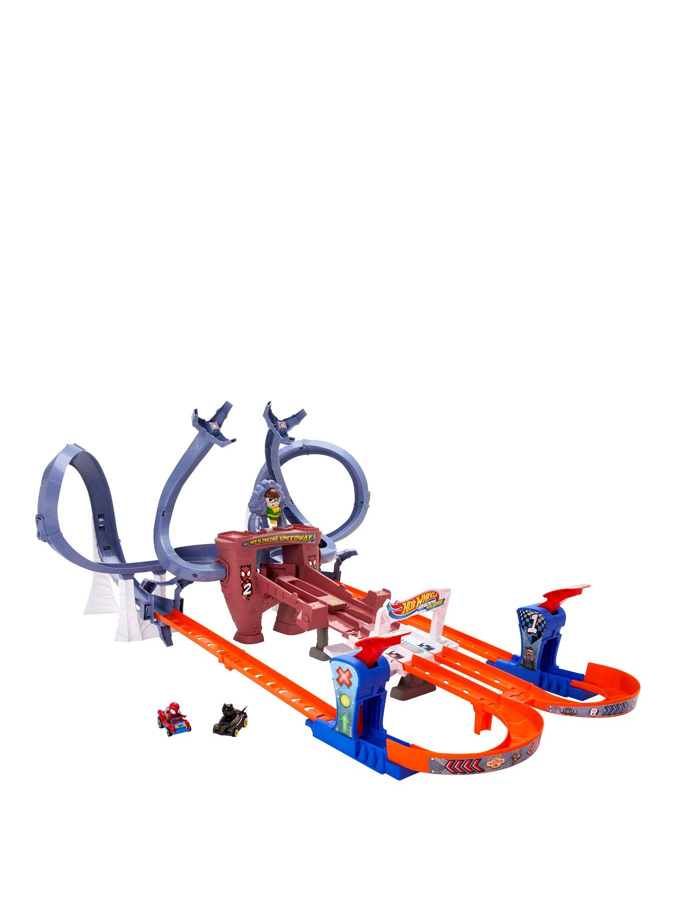 Spiderman hot store wheels track