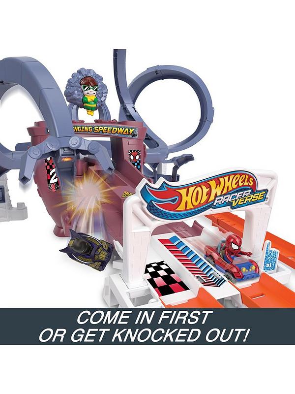 Image 3 of 7 of Hot Wheels RacerVerse Spider-Man Track Playset