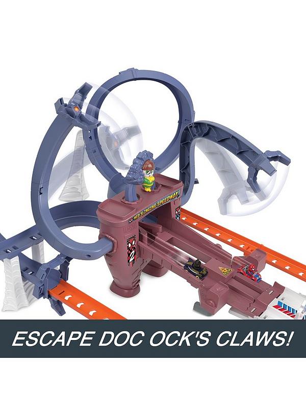 Image 4 of 7 of Hot Wheels RacerVerse Spider-Man Track Playset