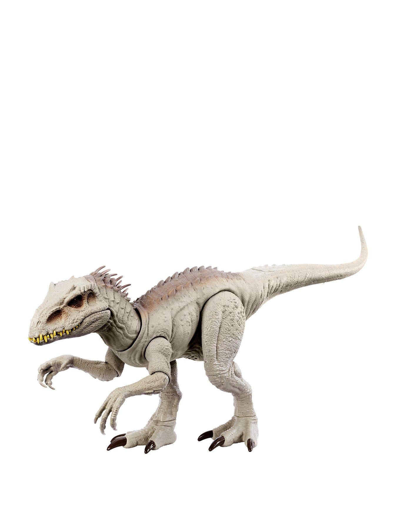 Jurassic World Camouflage 'N Battle Indominus Rex Dinosaur Action Figure  with Lights, Sound & Motion 