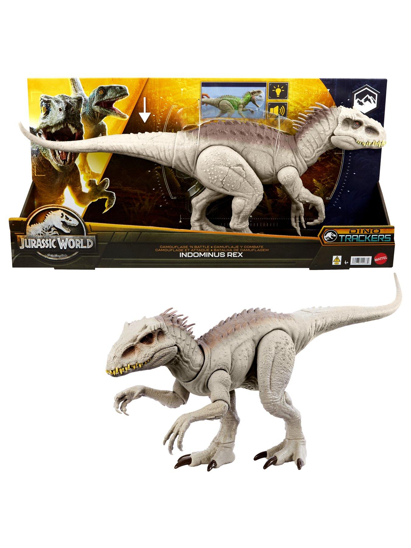 JURASSIC WORLD Camouflage 'N Battle Indominus Rex Dinosaur Figure ...