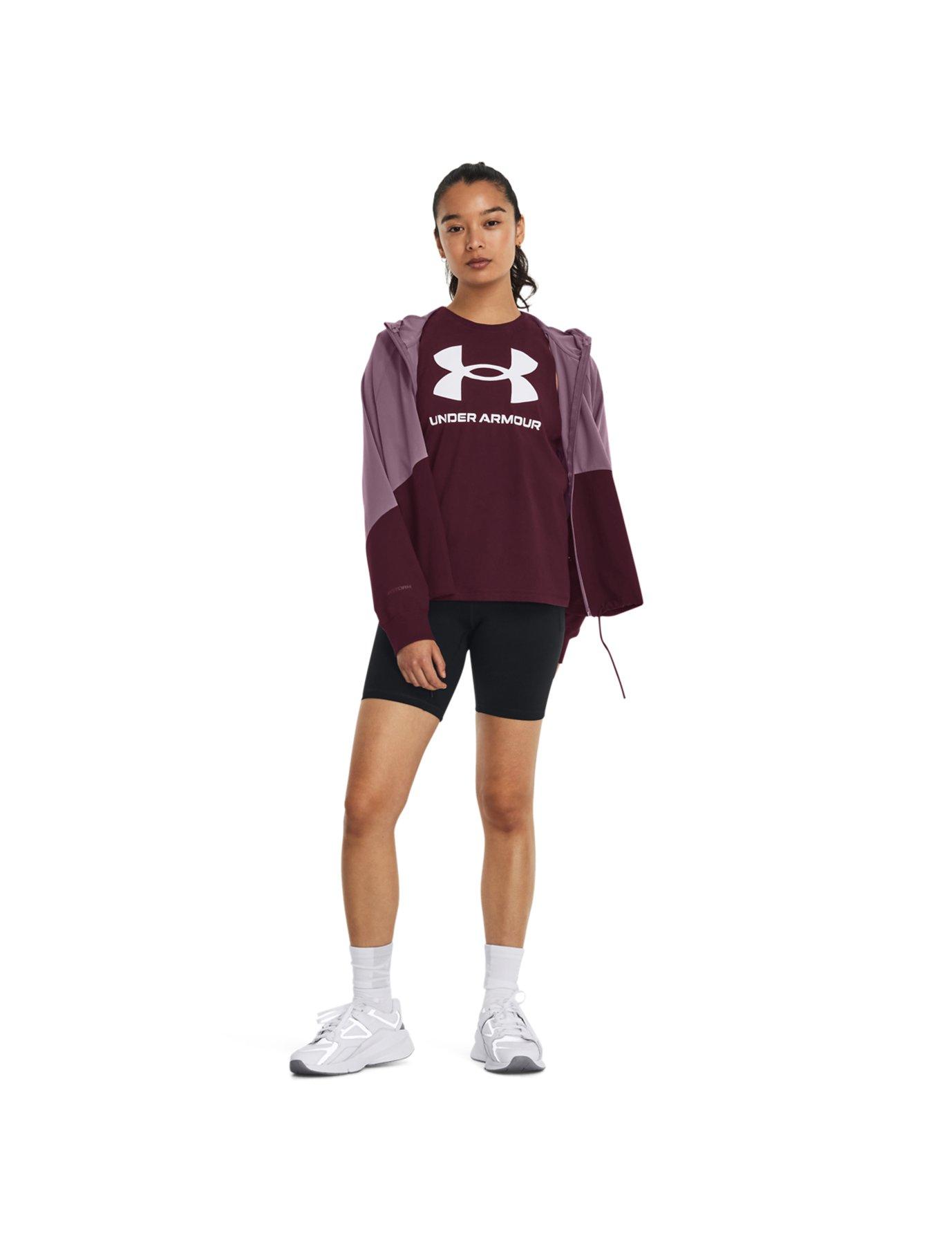 Under armour purple outlet jacket