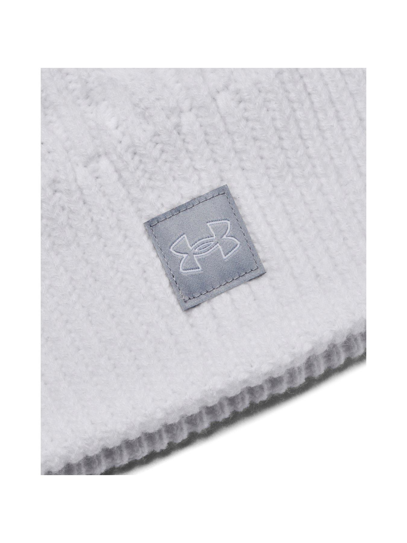 Under armour on sale white beanie