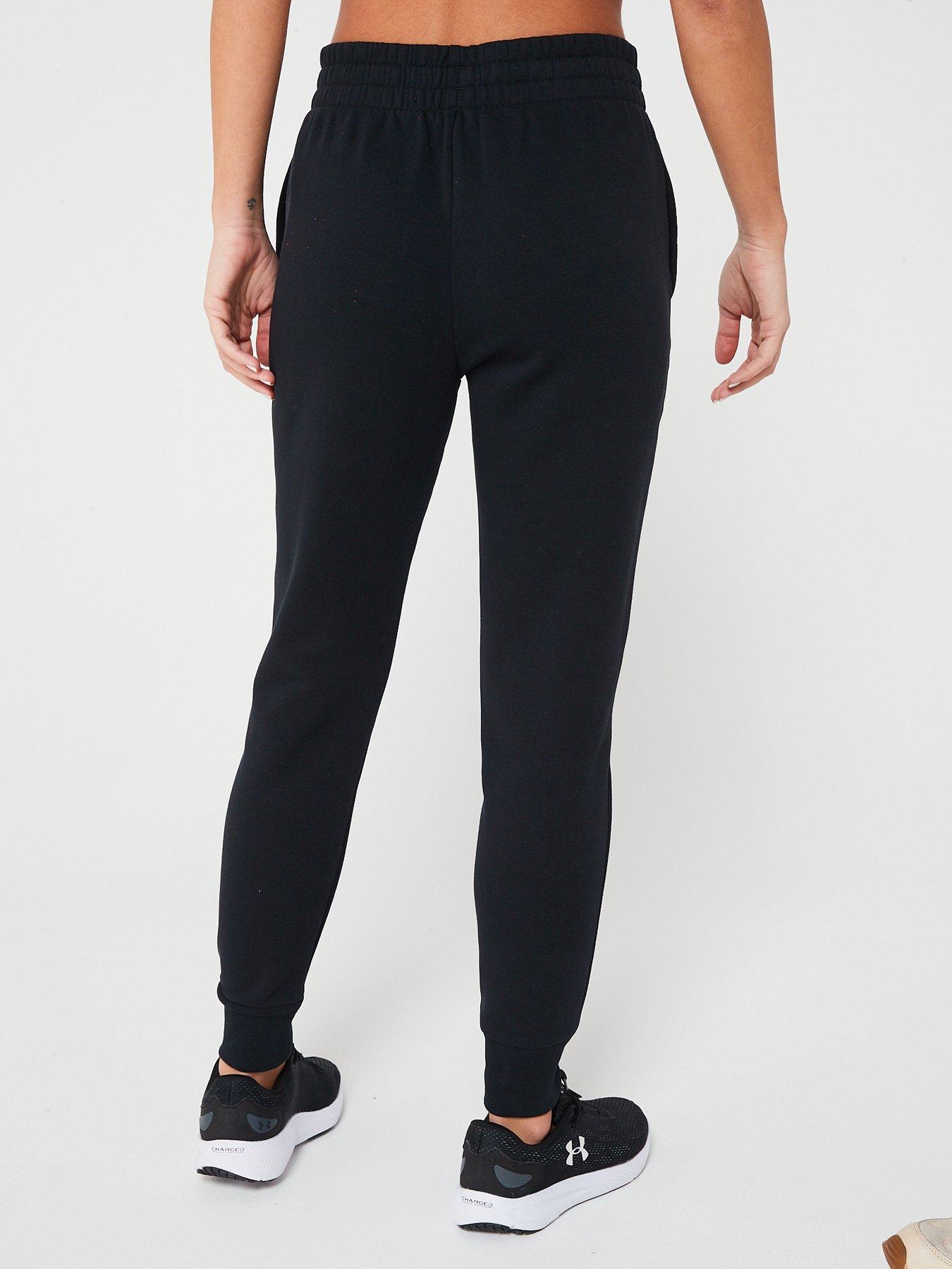 Image 2 of 4 of UNDER ARMOUR Women's Training Rival Fleece Joggers - Black