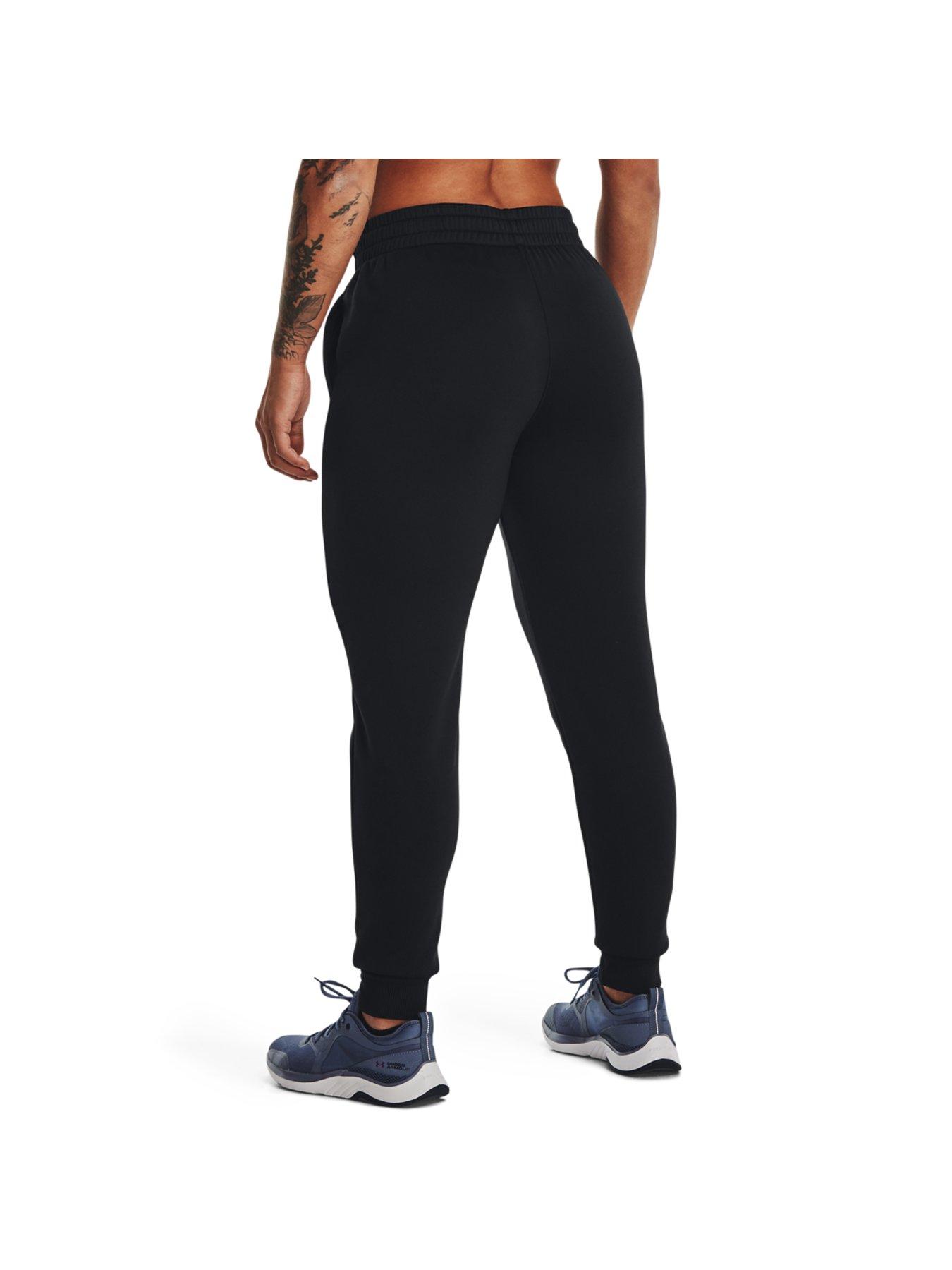 UNDER ARMOUR Womens Training Fleece Jogger - Black