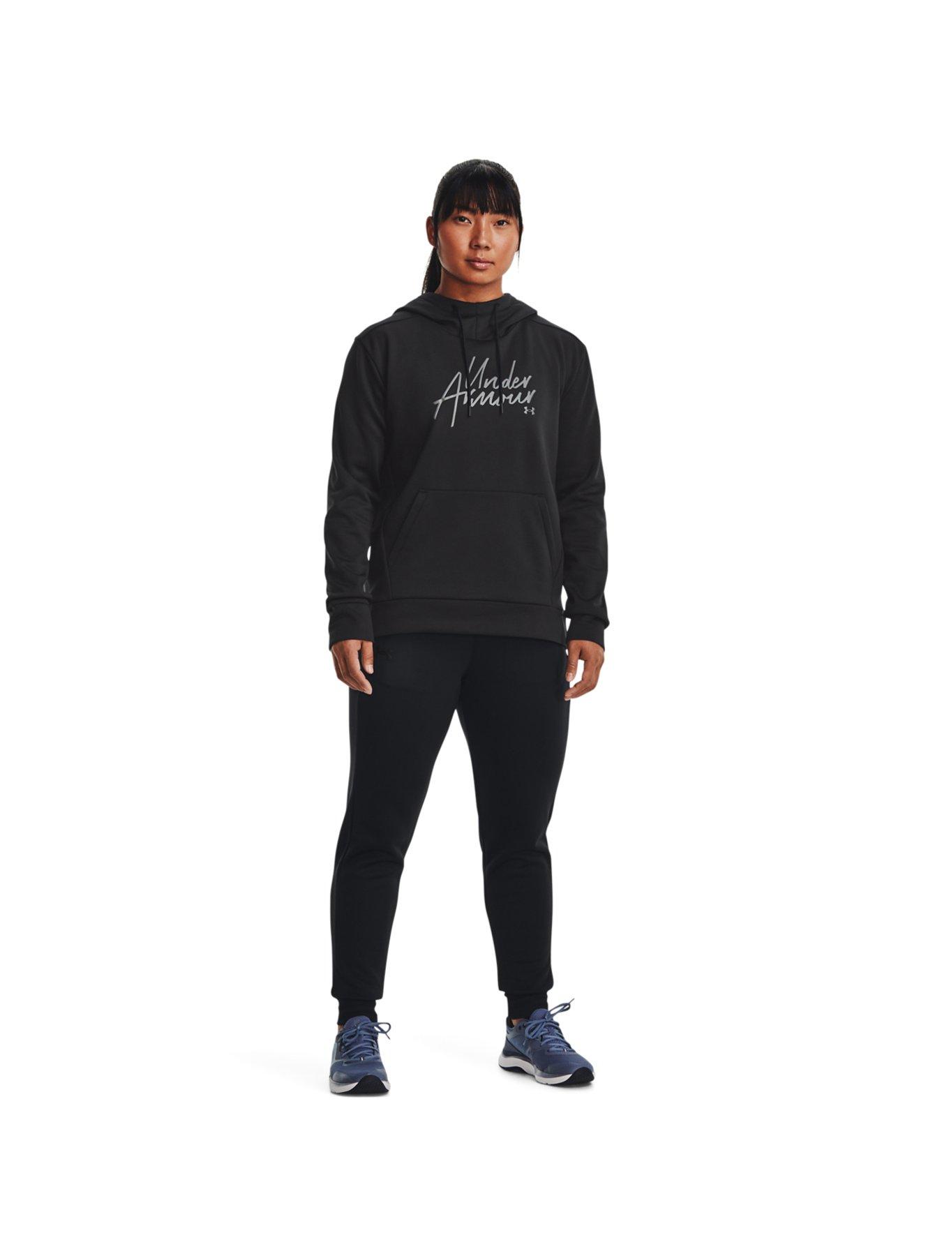 UNDER ARMOUR Womens Training Fleece Jogger - Black