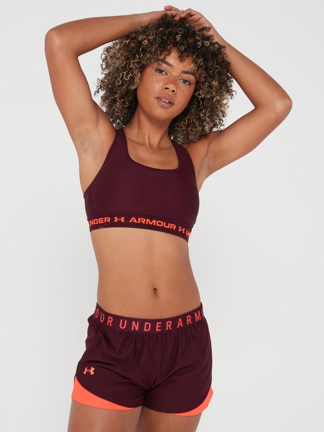 UNDER ARMOUR CROSSBACK SPORTS BRA - UNDER ARMOUR - Women's - Clothing