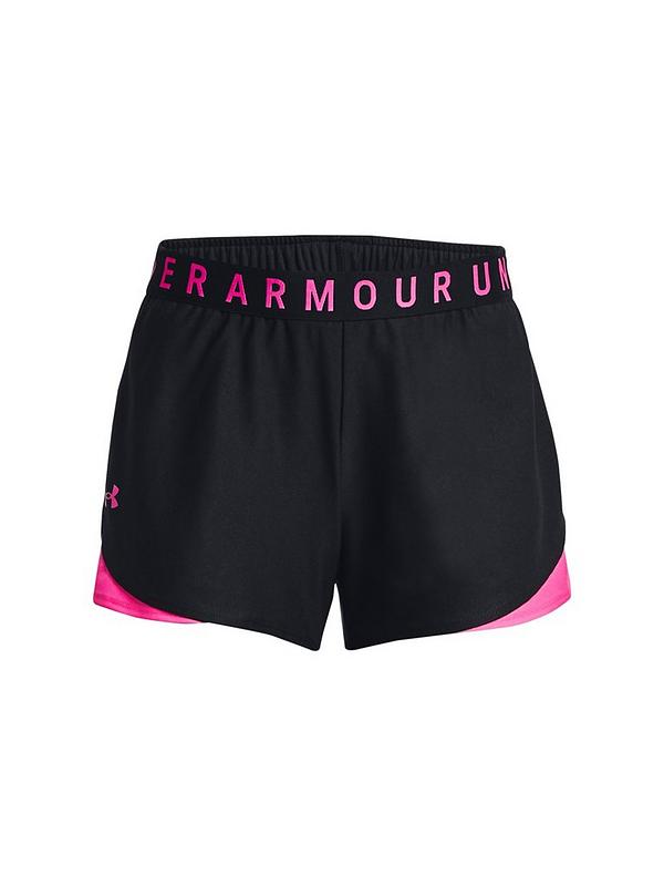 UNDER ARMOUR Training Play Up Shorts - Black | Very.co.uk