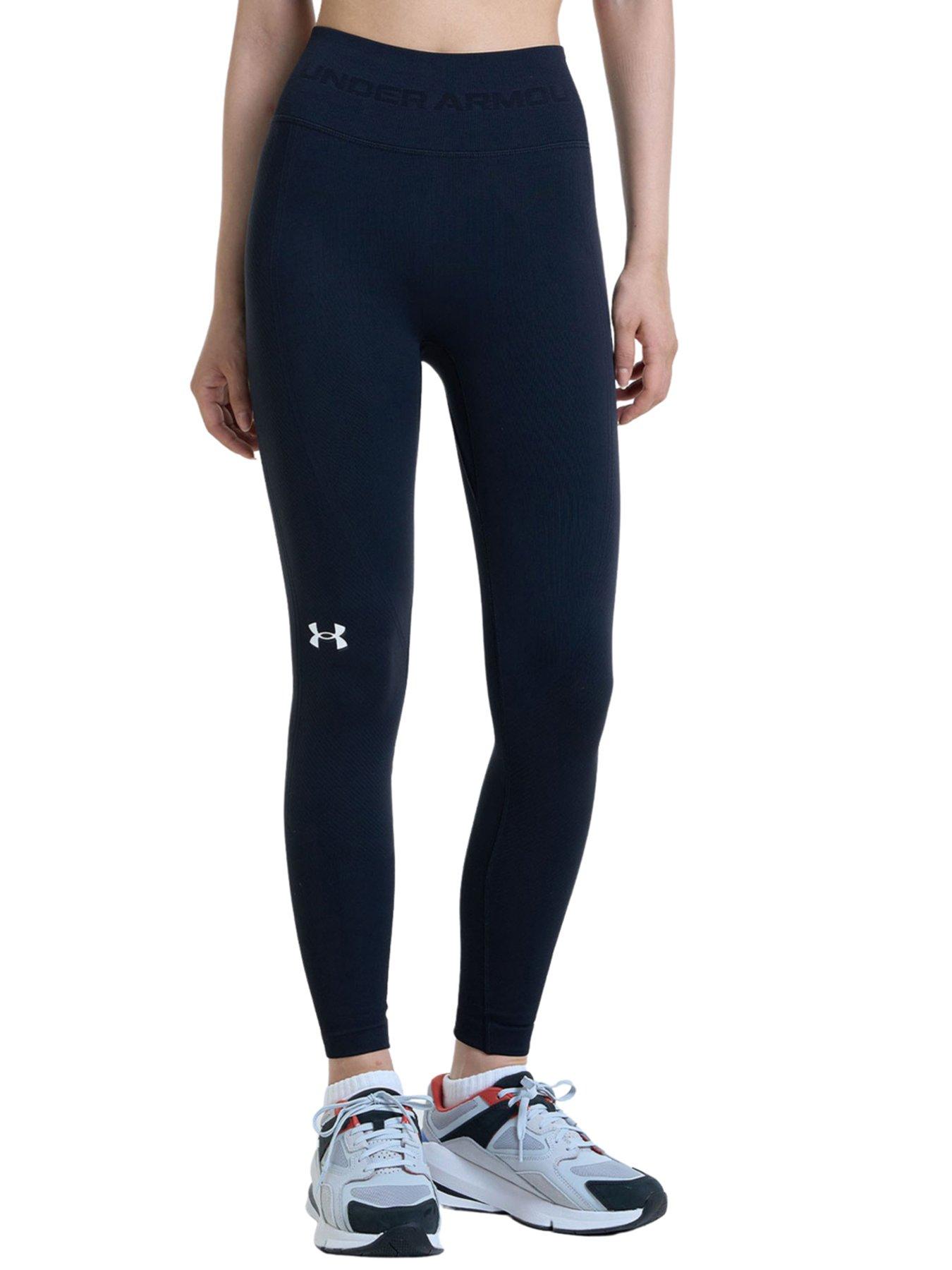 Image 1 of 4 of UNDER ARMOUR Womens Training Rival Terry Jogger - Black/White