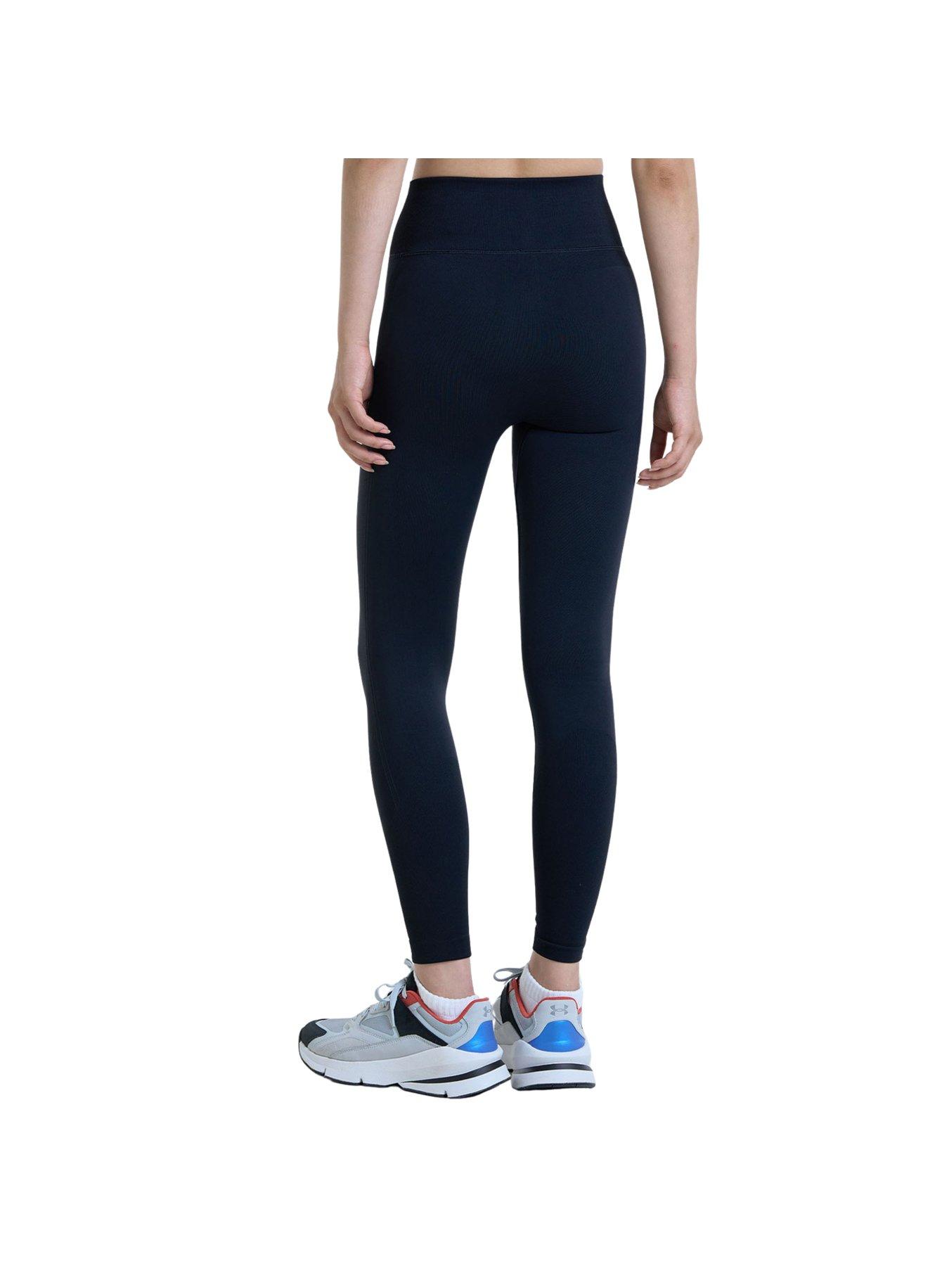 Image 2 of 4 of UNDER ARMOUR Womens Training Rival Terry Jogger - Black/White
