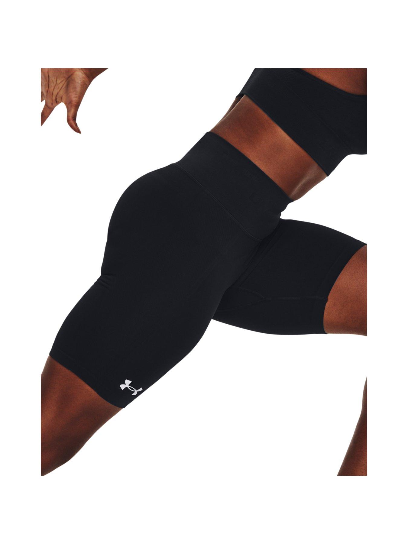Image 4 of 6 of UNDER ARMOUR Training Seamless Shorts - Black