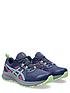  image of asics-trail-scout-3-running-trainers-greenblue