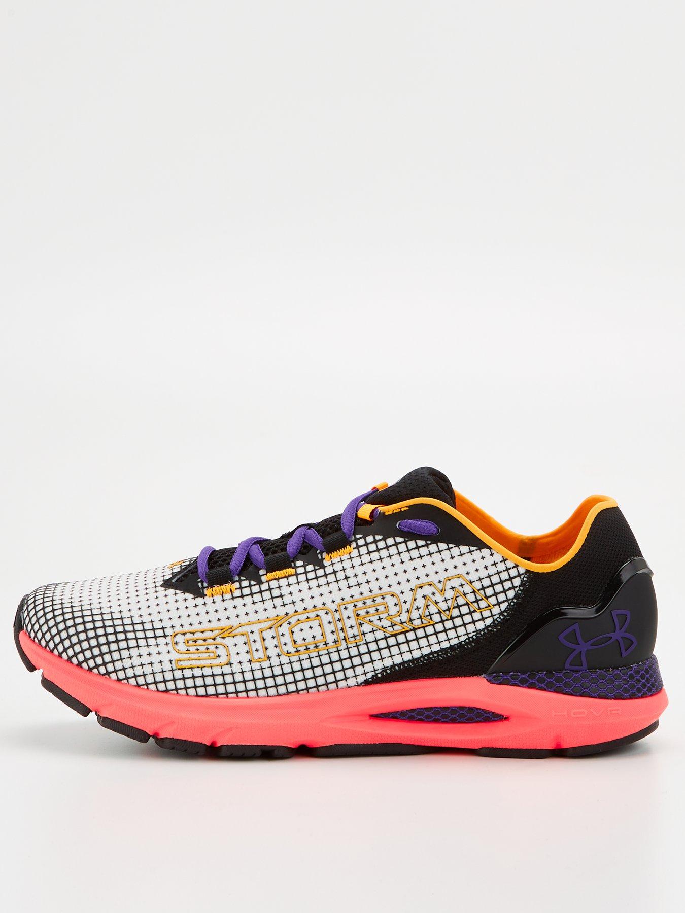 undefined Womens Running HOVR Sonic Storm Trainers - White