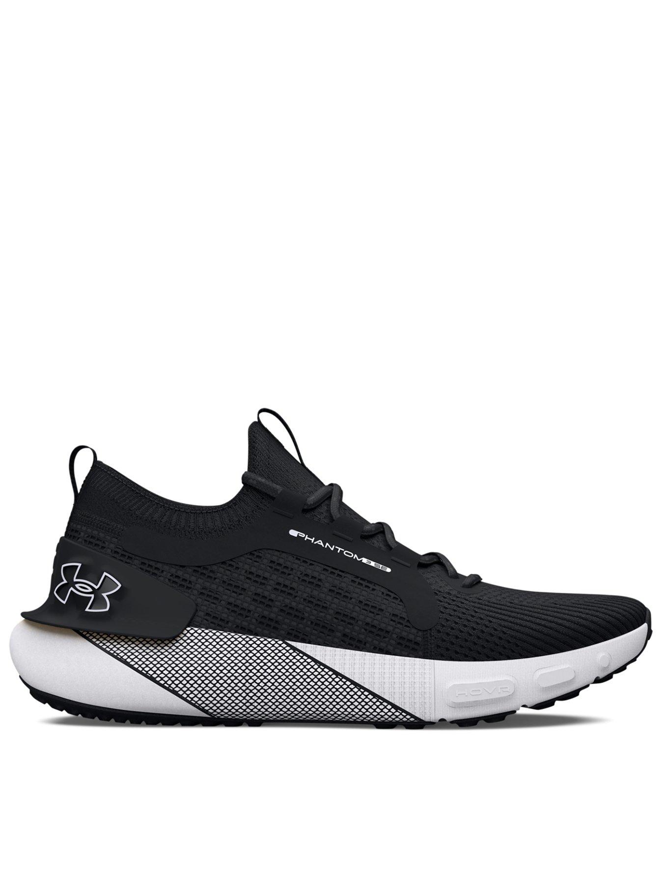 Black and grey under deals armour shoes