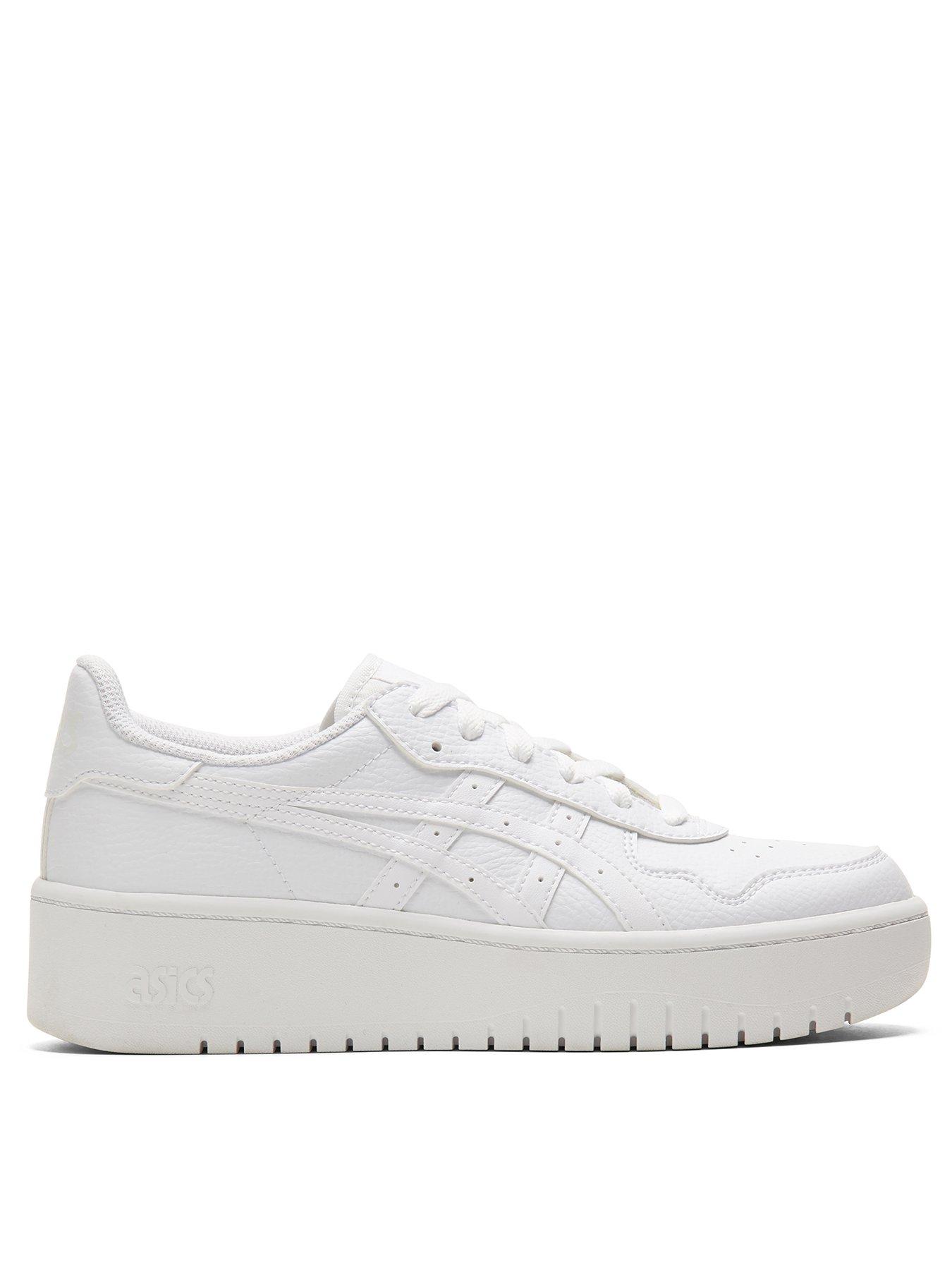 All white 2024 asics womens