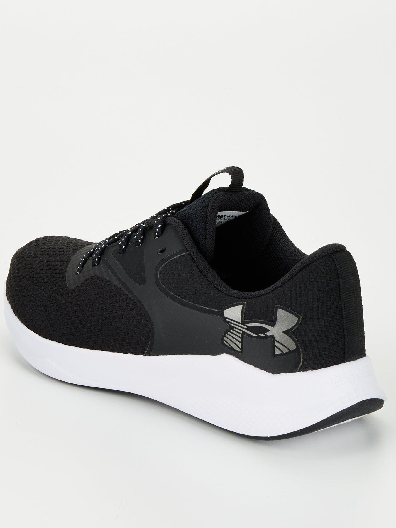 Under armour ladies hot sale black trainers