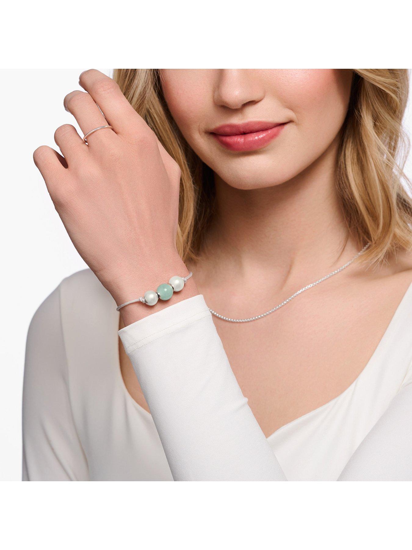 Image 2 of 2 of Thomas Sabo Karma Bead Positivity Bracelet